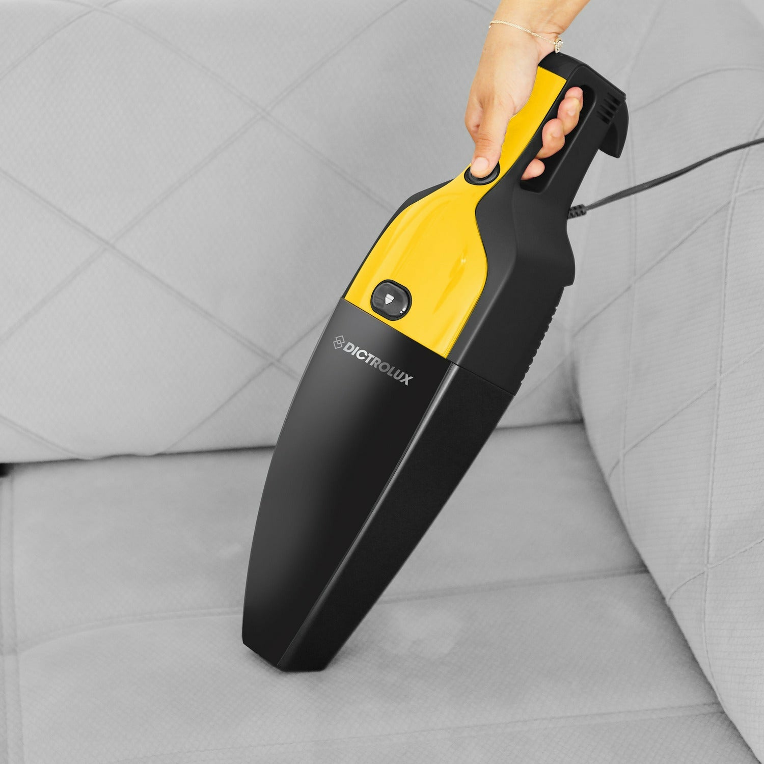 DICTROLUX - Scopa elettrica Yellow Thiago 2 litri Serie 502 800 Watt